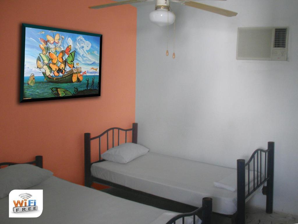 Hostel Mundo Maya Cancún Habitación foto